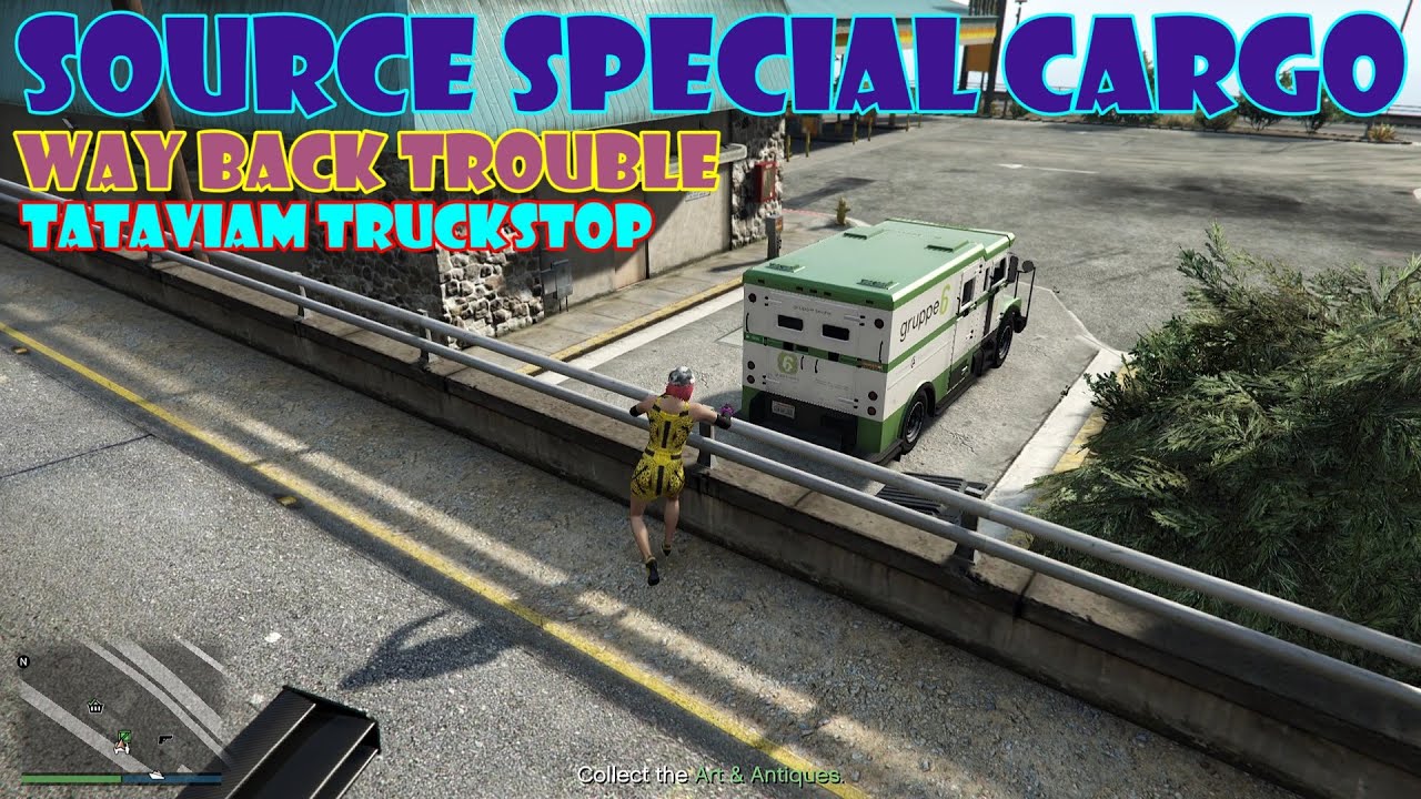Way Back Trouble (Tataviam Truckstop) Source Special Cargo | GTA Online