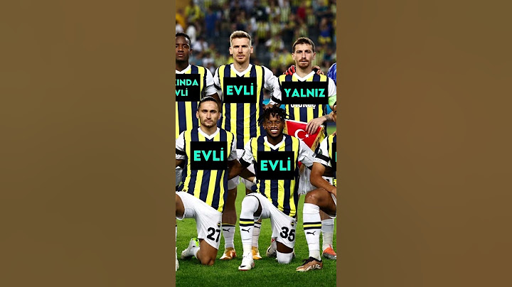 Fenerbahçe Kadrosunun Aşk Hayatı