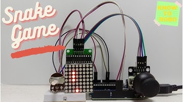 Arduino Snake Game | 8X8 Matrix LED Display MAX7219