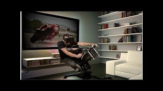 家の中でもハングオン。乗馬マシンスタイルなバイクコントローラ「LeanGP」 screenshot 3