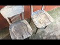 RESTAURACIÓN SIMPLE DE UNAS  SILLAS ANTIGUAS -(VIDEO RELATO)