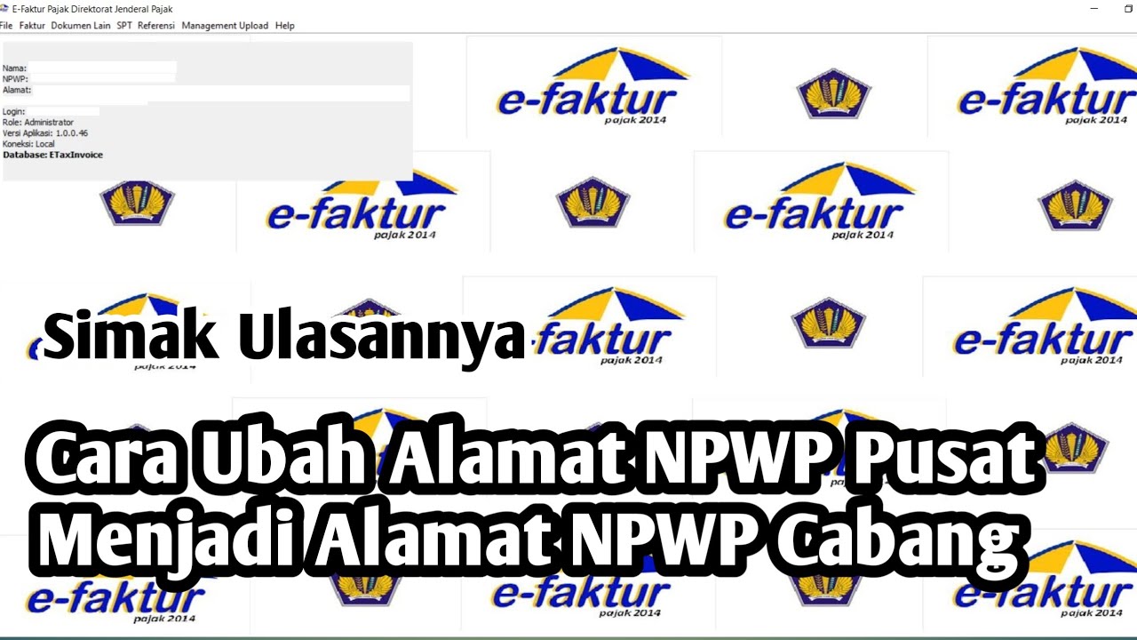 Cara Membuat Faktur Pajak Pengganti yang Salah Alamat 