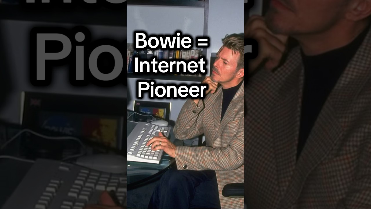 David Bowie’s “BowieNet” = Internet Pioneer 🛜 