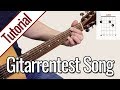 Gitarrentunes  gitarrentest song  gitarren tutorial deutsch