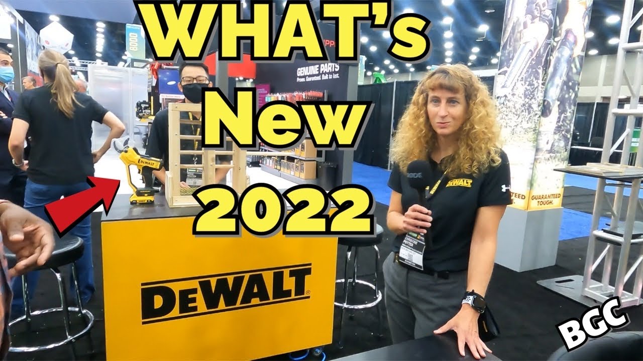 WOC 2022 DEWALT Announces New Cordless Tools and Anchors at World