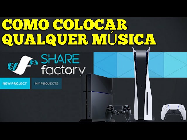 COMO ADICIONAR ÁUDIO E MÚSICAS NO SHAREFACTORY PS4