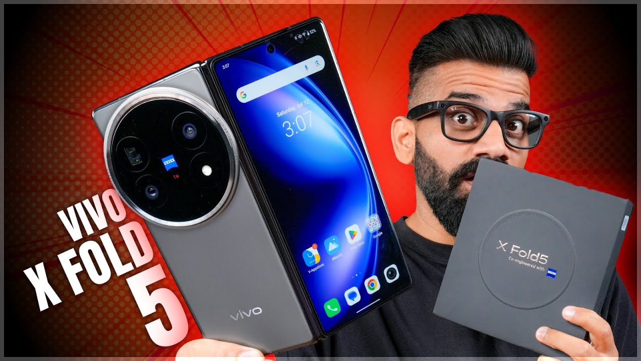 vivo X Fold 5 Unboxing & First Look - A Complete Package?🔥🔥🔥