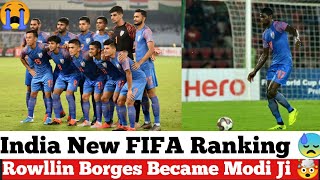 India New FIFA Ranking | Rowllin Borges's Big Statement on Indian Football Future. #indiafootball