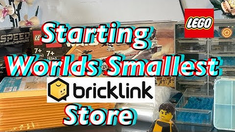 Starting Worlds Smallest Bricklink Store in 2023