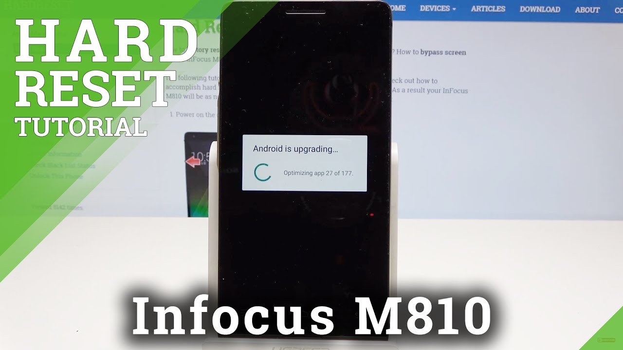 Infocus Error Screen Hard Reset InFocus M810 - Bypass Screen Lock / Wipe Data - YouTube