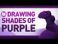 Drawing Shades of Purple