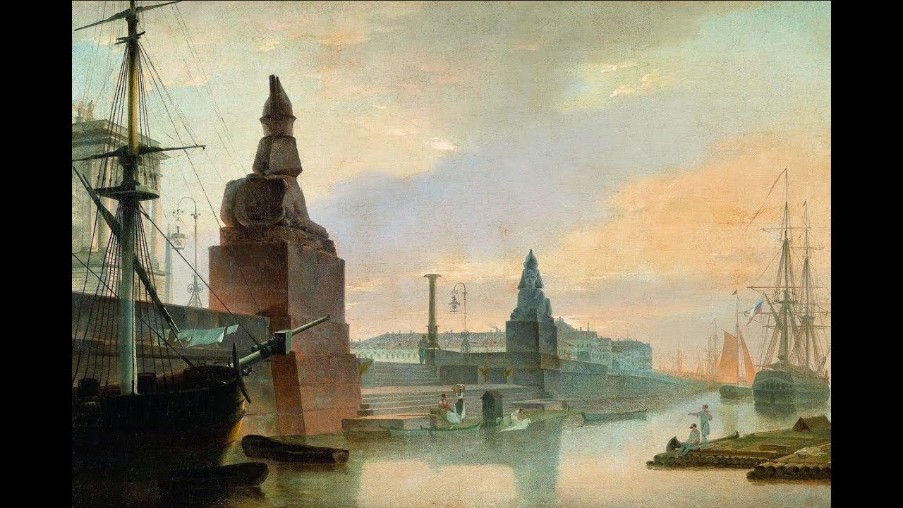 San Petersburgo Rusia, Muelle de las Esfinges & Columnas Rostrales