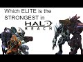 Which Halo: Reach Elite is the Strongest? (Useless Data)