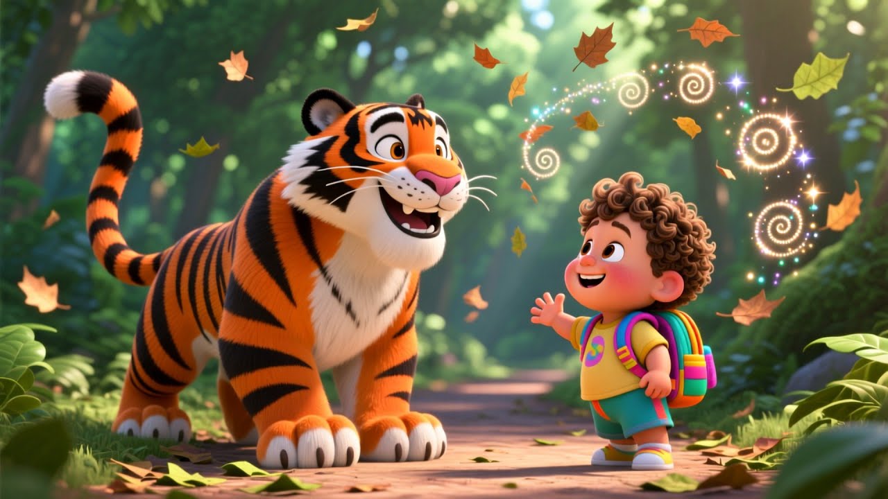 123 Forest Camp Walk 🌲🥾 | Learn Numbers for Kids | Fun Counting Adventure