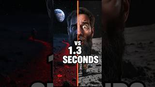 Moon in 1.3 Seconds vs 9 Years #space #cosmicexploration #universe #nasa #moon