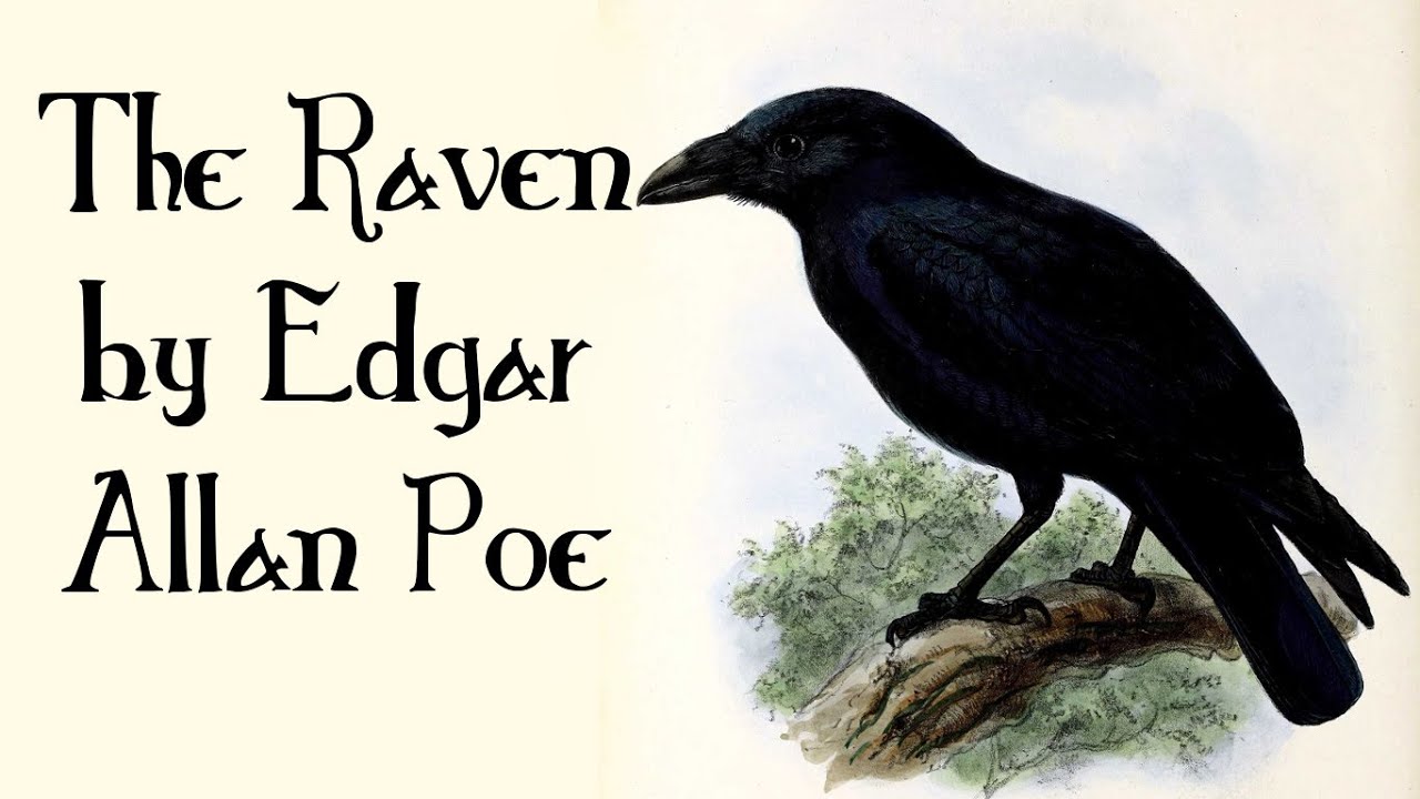 The Raven by Edgar Allan Poe - Quoth the Raven, Nevermore - Poetry for  Kids, FreeSchool - YouTube