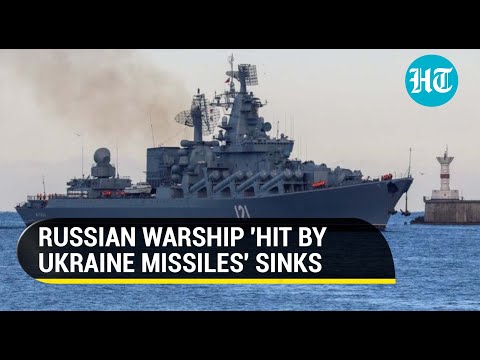 Russian warship Moskva sinks after 'Ukraine's Neptune missile strike' in Black Sea