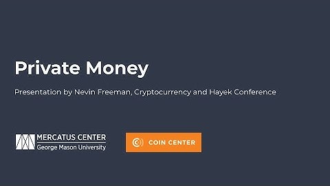 Nevin Freeman: Private Money