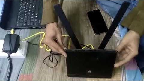 HUAWEI LTE CPE B315 4G ROUTER setup &  configuration
