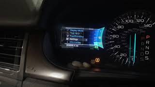 How To Reset Oil Life Indicator 2013 Ford Edge