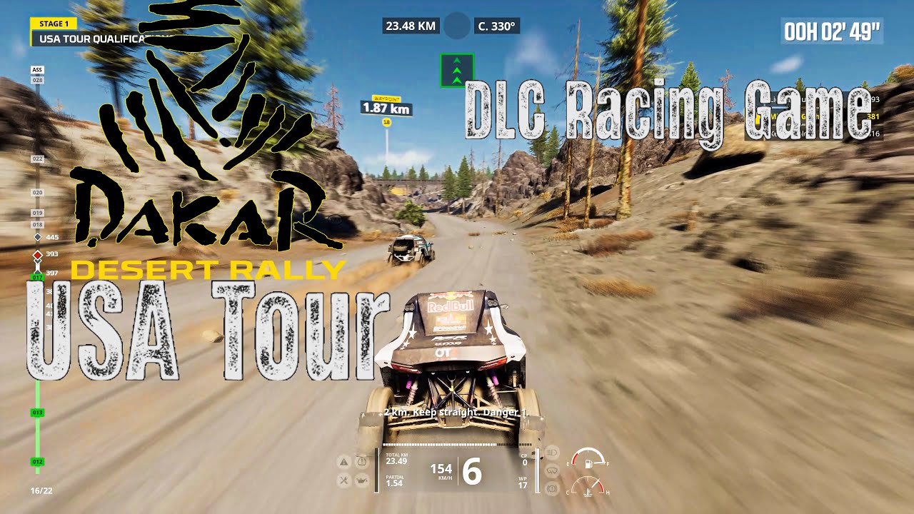 Dakar Desert Rally USA Tour DLC Racing Gameplay PC 4k UHD First Look
