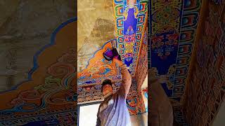 REPLICATING ANCIENT ART! Installing Beautiful Printed PVC Ceiling Film 🏛️🎨