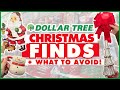 Dollar Tree Items you SHOULD buy (&amp; skip) for Christmas Decor &amp; DIYs | High-End Finds BLEW ME AWAY!