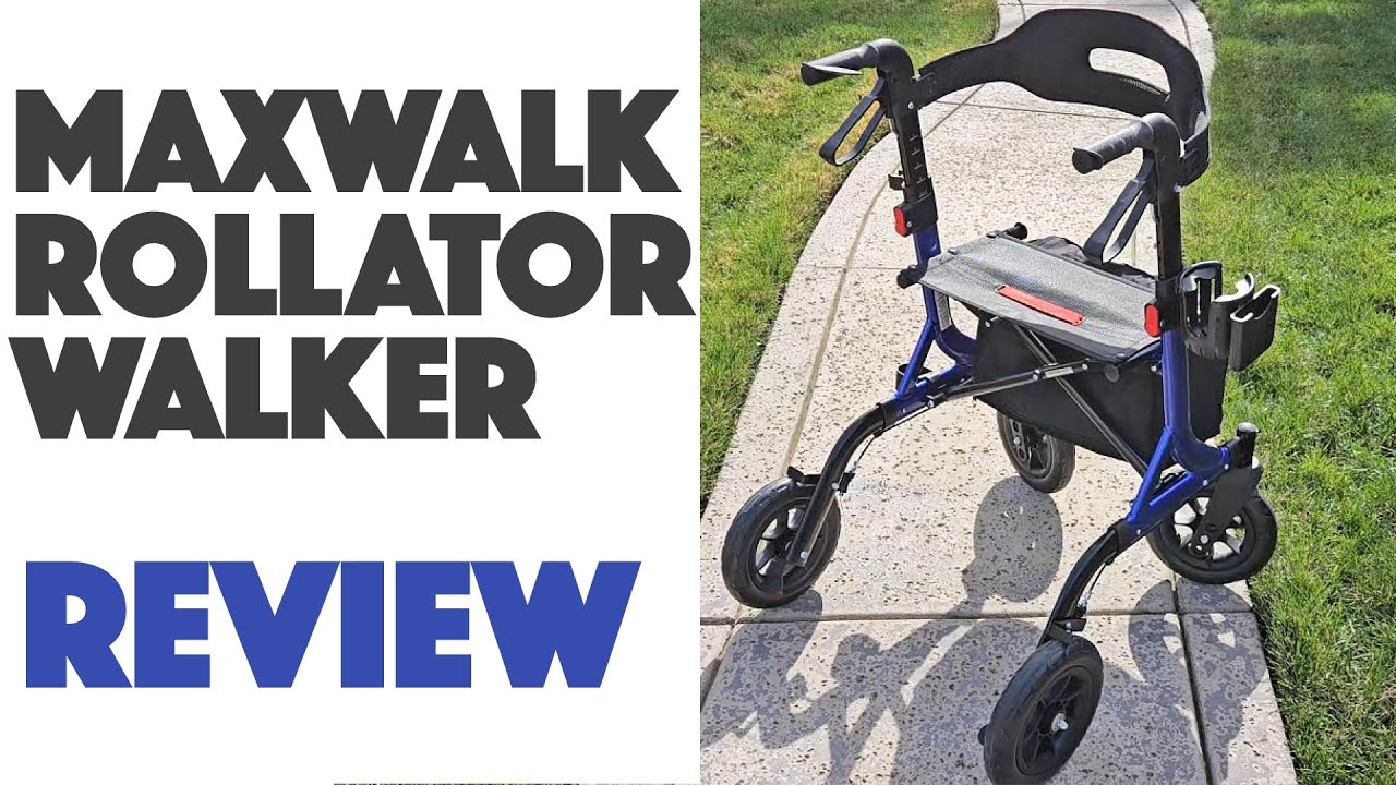 Ходунки-роллатор Maxwalk для пожилых людей