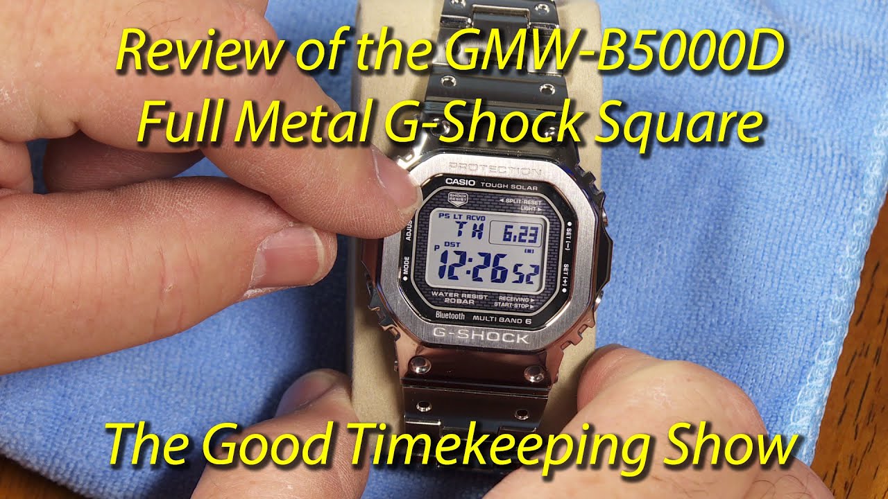 My Review of the GMW-B5000D G-Shock Full Metal Square