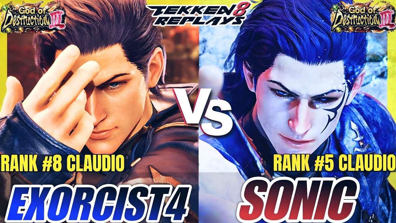 Tekken 8 - DivineExorcist4 (Claudio) vs CensedSonic (Claudio) - High Level Ranked Match Replay