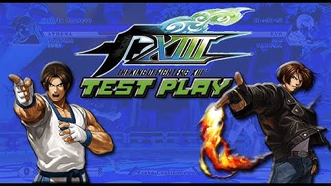 Test Play(Net Play): The King Of Fighter XIII: Steam Edition(60fps)