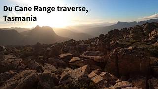Du Cane Range traverse, January 2023