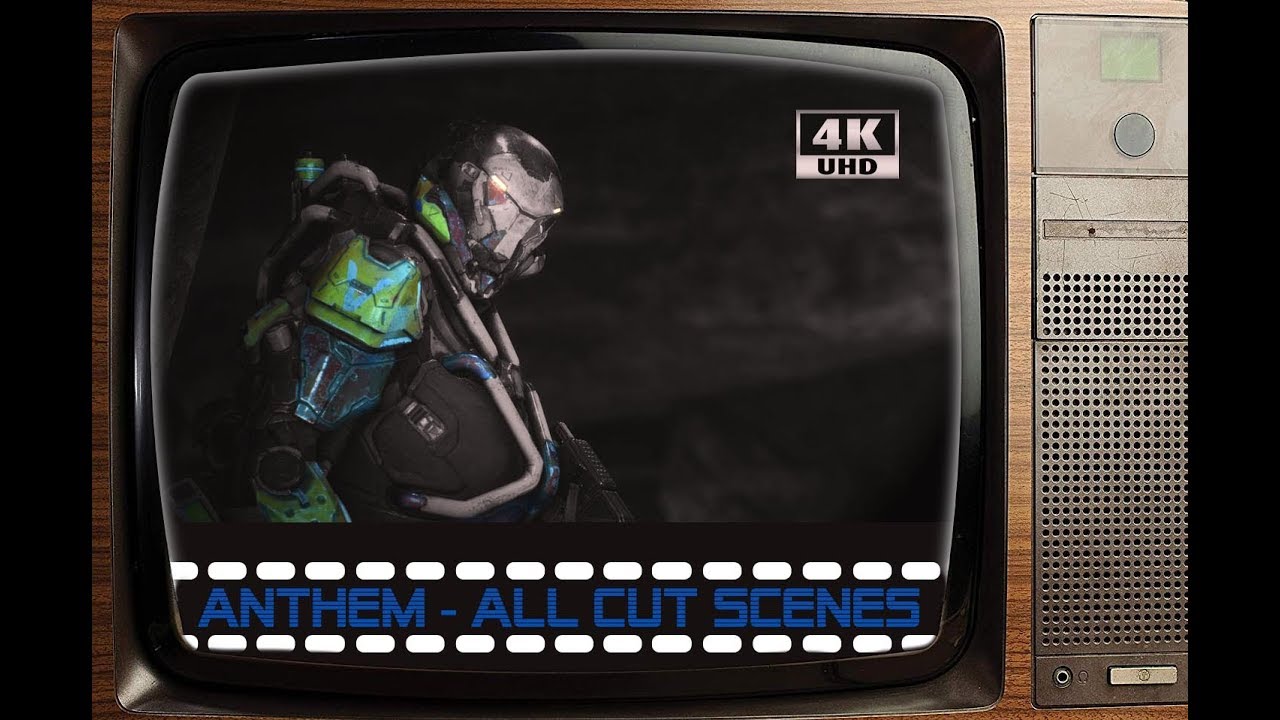 Anthem - All Story Cutscenes + Credits [4K 60FPS]