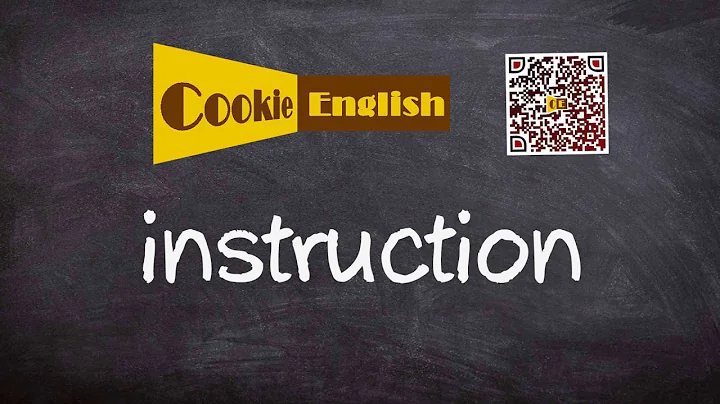 Instruction   Pronunciation, Paraphrase, Listen & Practice