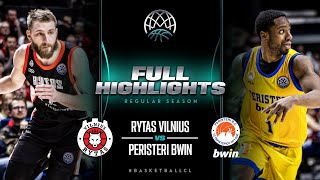 Rytas Vilnius v Peristeri bwin | Full Game Highlights | #BasketballCL 2023