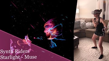 Synth Riders *Experience* [Starlight - Muse] on Oculus Quest 2  |  VR Mom