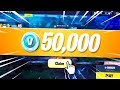 Fortnite 50 000 Vbuck