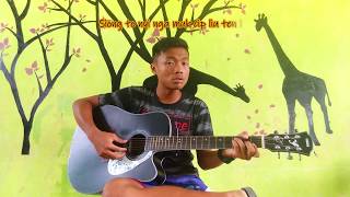 Video thumbnail of "Jung Sim Loi Chong Li Thiau Ko (Guitar Cover)"