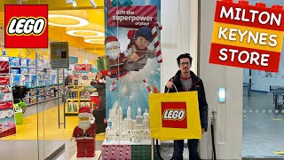 LEGO Christmas Shopping  Milton Keynes Store Visit December 2023