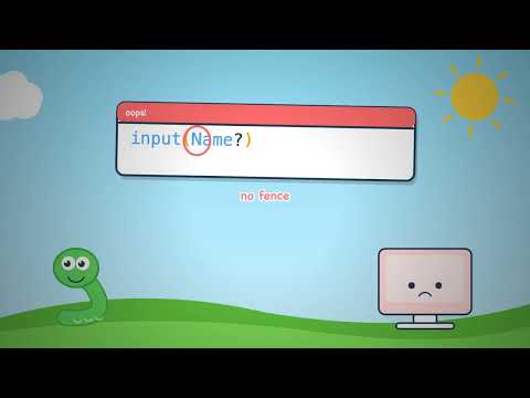 Python for Kids #019 — Asking A Question | input asks and waits