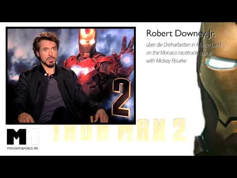 Iron Man 2 | Robert Downey Jr. interview - Monaco (2010)