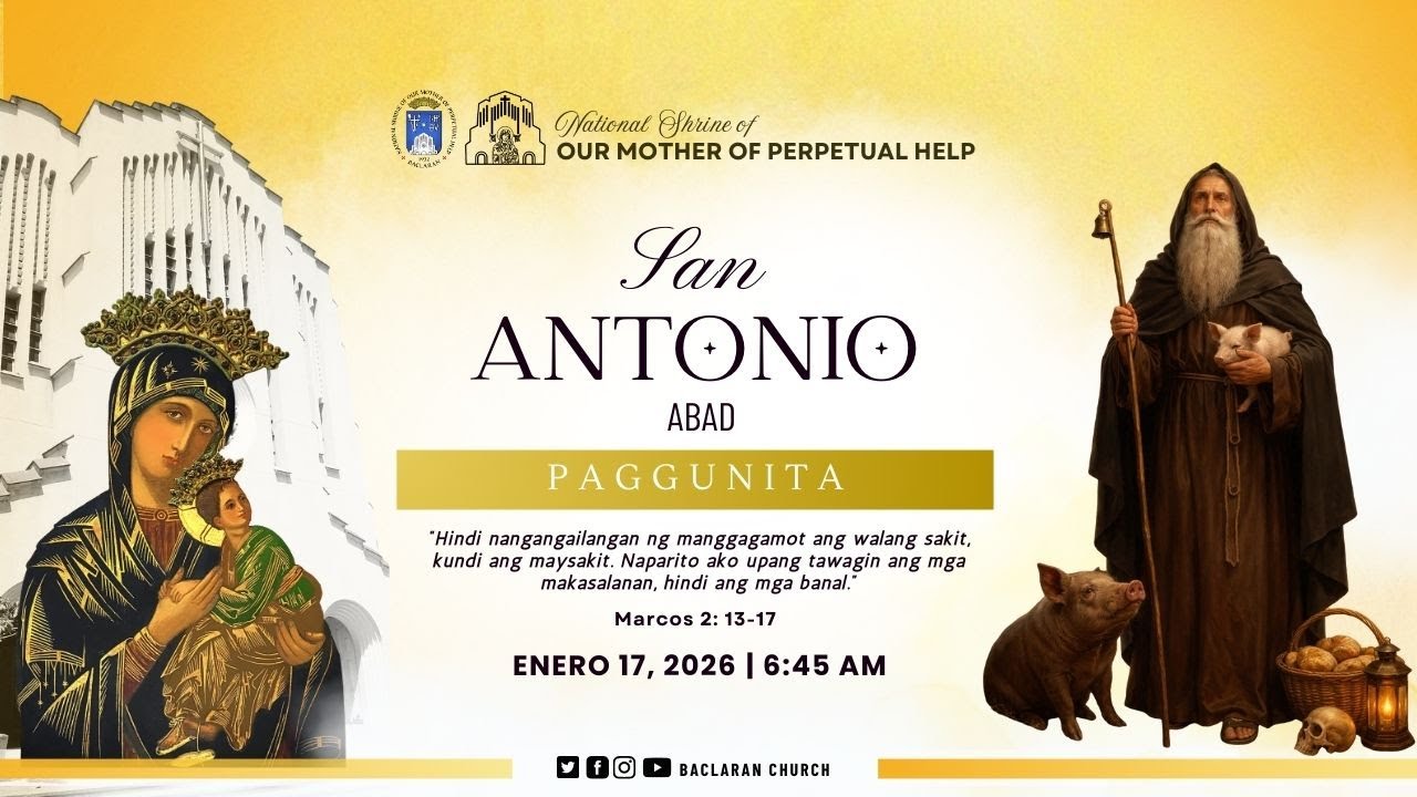 Baclaran Church: Paggunita kay San Antonio, Abad