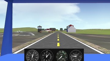 WDF(walk, drive and fly). Blender. Bge. Upbge. Car & Flight simulation. Road 3D visualisation.