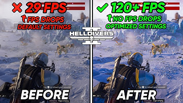 Helldivers 2 OPTIMIZATION Guide - BOOST FPS, Fix Lag & Fix FPS Drops on ANY PC📈 / Best Settings!✅