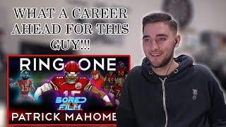 British Guy Reacts to Patrick Mahomes - Ring one (What a Talent!)