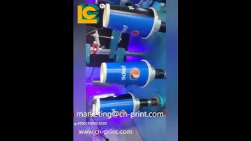 A400LED 3 0 paper cup automatic LED UV multi color screen printing machine
