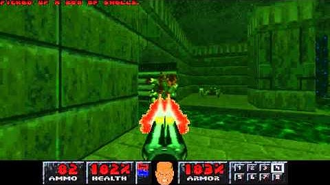 PSX Final Doom TC - Level 08: Minos