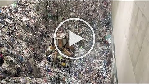 Non-recyclable rubbish - where