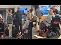 Dustin miller and his husband anthony thorne have a meltdown at the airport over their  