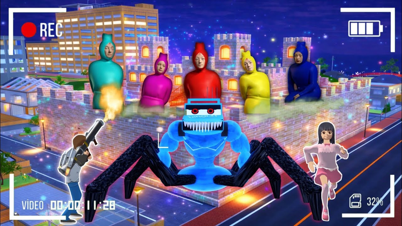 Yuta & Mio vs Pocong Warna-Warni! Siapa Menang?